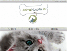 Tablet Screenshot of animalhospital.ie